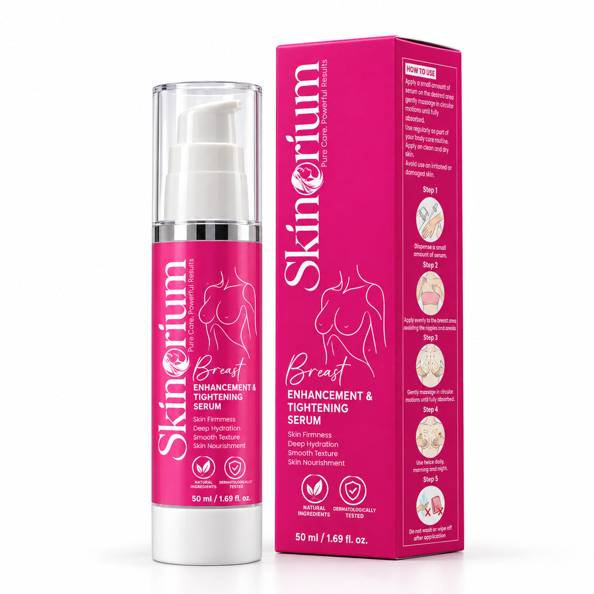 Breast Enhancement & Tightening Serum Bust Firming Skin Care Serum for Women 50ML